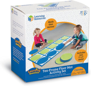 10 frame Floor Mat Activity set