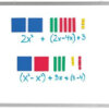 Magnetic Algebra Tiles