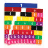 Fraction Square Printed 51pc