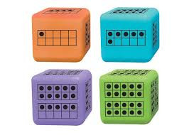 Ten Frames Dice 5cm 12pcs
