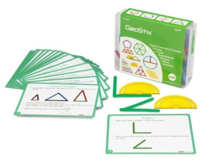 Geostix Math Activity Set (100pcs) & 16 Activity Cards