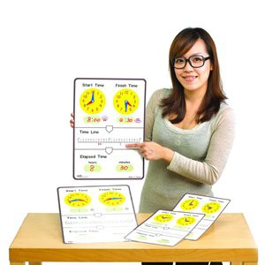 Tell Elapsed Time Dry Erase Board