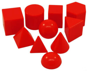 Geometric Solids MINI 2.5cm 10pcs