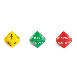 Dice Soft Plastic Equivalence 10 - Sided