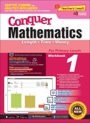 Conquer Mathematics (Length, Time, and Money) Book 1