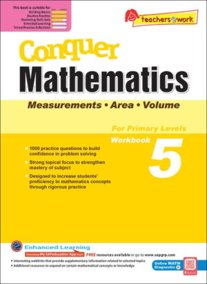 Conquer Mathematics (Measurements. Area and Volume) Book 5