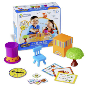 Fox In The Box Positional Words Activity Set