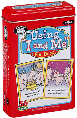 Using I And Me Fun Deck