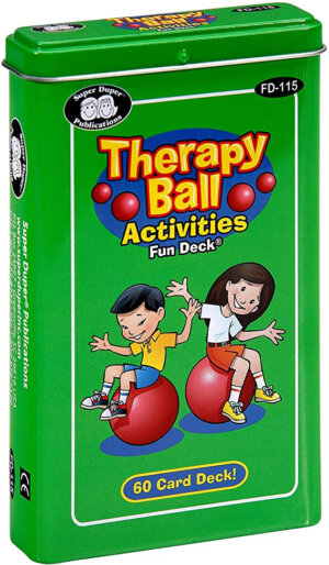 Therapy Ball Activities Fun Deck