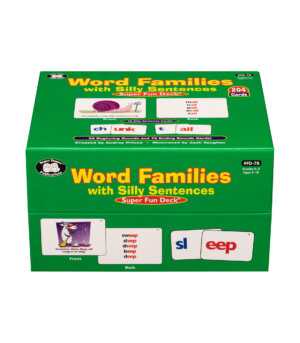 Word Families With Silly Sentences Fun Deck