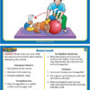 Therapy Ball Activities Fun Deck