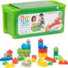 Jelly Blox Stash N Stack 2-in-1 Storage Box