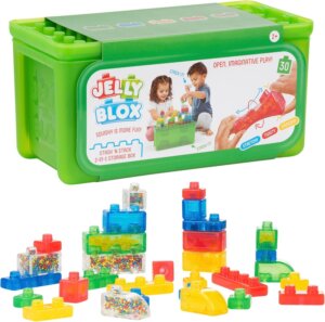 Jelly Blox Stash N Stack 2-in-1 Storage Box