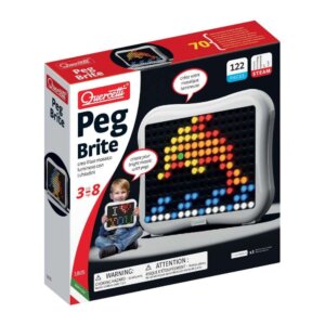 Quercetti – Light-Up Peg Brite Mosaic Set