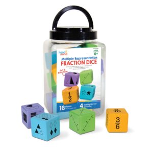 Hand2Mind – Multiple Representation Fractions Dice