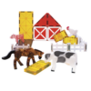 Magna-Tiles – Magnetic Construction Set – Farm Animals Set (25pcs)