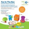 Fox in the Box Positional Words Activity Set