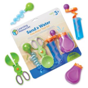 Sand & Water Fine Motor & Sensory Play Tool Set (Learning Resources)
