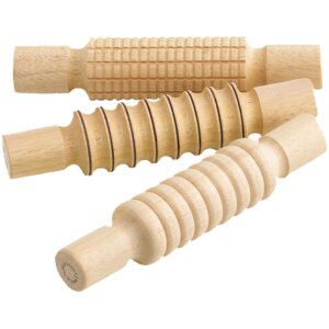 EDX Education - Rolling Pins Set Profiled 3pcs