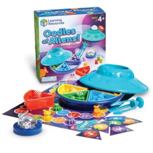 Learning Resources - Oodles of Aliens Sorting Saucer Fine Motor Toy for Toddlers