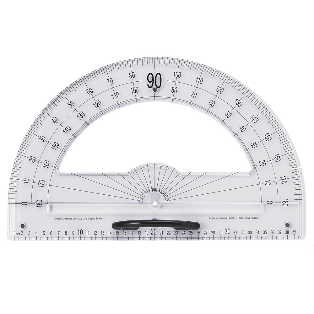 Transparent Semi Protractor