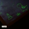 GlowCloud Play Mat Carpet Glow in the Dark – Dinosaurs 170 x 120 x 2.5 cm