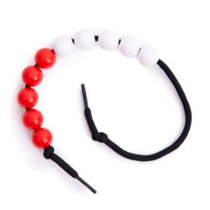 EDX Education – Demo String Bead Abacus – 10 Beads – 18mm