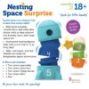Nesting Space Surprise Set: Rocket Fine Motor Sorting Toy
