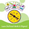 Fox in the Box Positional Words Activity Set
