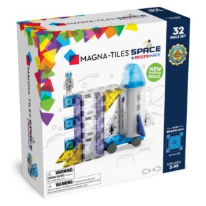 Magna-Tiles - Magnetic Construction Set - MagneticSpace (32pcs)