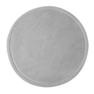 CloudSoft Play Mat Carpet - Grey 120 x 2.5 cm (round)